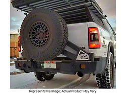 Expedition One Rear Bumper with Single Tire Carrier System; Textured Black (10-18 RAM 2500)