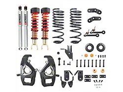 Belltech Lowering Kit with Coil-Overs and Street Performance Shocks for Factory 20-Inch Wheels; 3 to 4-Inch Front / 4 to 5-Inch Rear (19-23 RAM 1500 w/o Air Ride, Excluding TRX)