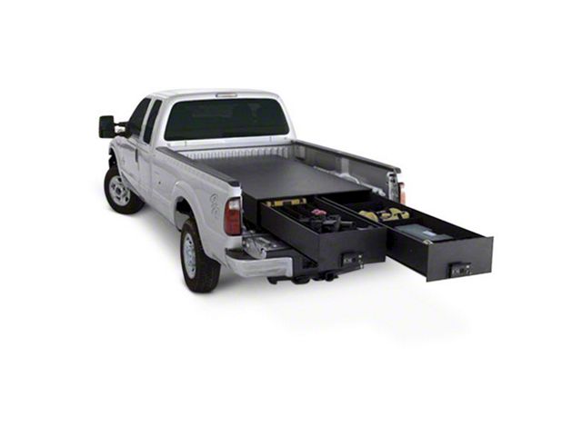 Tuffy Security Products Heavy-Duty Truck Bed Security Drawer; 10-Inches Tall (07-24 Tundra w/ 5-1/2-Foot Bed)