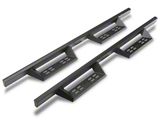 4-Inch Drop Sniper Running Boards; Textured Black (19-24 RAM 1500 Quad Cab)