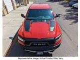 Dual Hood Stripes; Gloss Black (19-26 RAM 1500 Rebel)