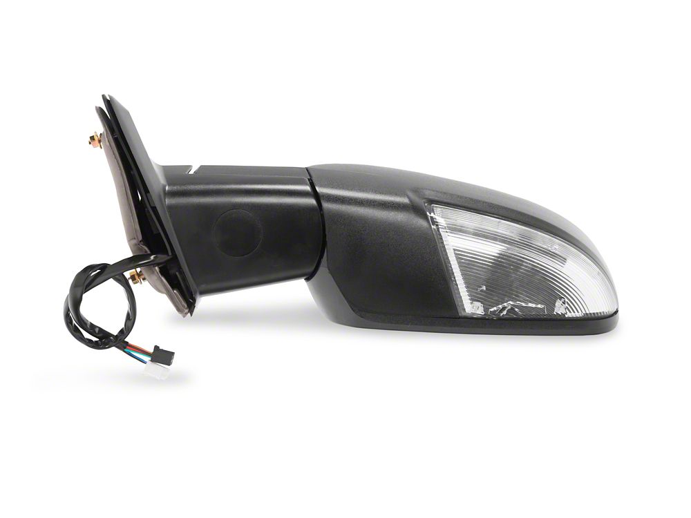 超爆安 Driver Mirror; Heated Powered RedRock Side; RAM (13-18 Black テープ・マスキングテープ