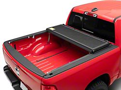 Rough Country Offroad Hard Low Profile Tri-Fold Tonneau Cover (19-26 RAM 1500 w/ 5.7-Foot Box & w/o RAM Box & Multifunction Tailgate)