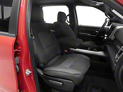 Proven Ground Premium Neoprene Front and Rear Seat Covers; Black (19-26 RAM 1500 Crew Cab w/ Bucket Seats & Center Console)