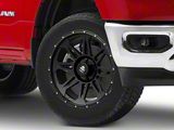 Mammoth Split 8 Beadlock Matte Black 6-Lug Wheel; 20x9; -6mm Offset (19-26 RAM 1500)
