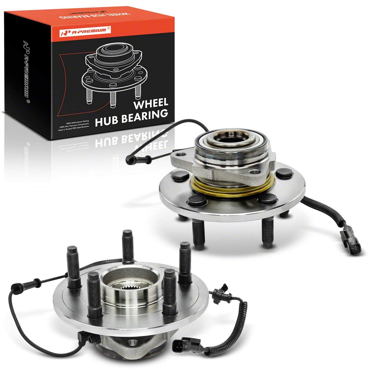 Front Wheel Hub Bearing For 2006-2008 Dodge Ram 1500 2500 3500 ST 5.7L 5.9L 4X4