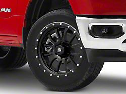 Mammoth 12 Hole Satin Black 6-Lug Wheel; 20x9; -6mm Offset (19-26 RAM 1500)