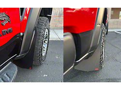Ark Splash Guards TriXpoly Mud Flaps; Front and Rear; Black (21-24 RAM 1500 TRX)