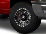 Mammoth Flow Satin Black 5-Lug Wheel; 17x8.5; -6mm Offset (94-01 RAM 1500)