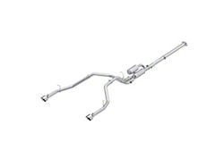 MBRP Armor Pro Dual Exhaust System with Polished Tips; Rear Exit (25-26 3.0L RAM 1500, Excluding Limited & RHO)