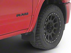 Weathertech No-Drill Mud Flaps; Front and Rear; Black (25-26 RAM 1500 w/ OE Fender Flares, Excluding RHO)