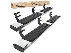 6-Inch Nerf Side Step Bars; Stainless Steel (19-26 RAM 1500 Crew Cab)