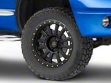 Deegan 38 by Mammoth Ghost Rider Flow Formed Satin Black 5-Lug Wheel; 20x9; -6mm Offset (02-08 RAM 1500, Excluding Mega Cab)