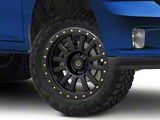 Deegan 38 by Mammoth Ghost Rider Flow Formed Satin Black 5-Lug Wheel; 20x9; -6mm Offset (09-18 RAM 1500)