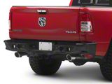 Barricade HD4 Tubular Rear Bumper with LED Fog Lights (19-24 RAM 1500, Excluding TRX)
