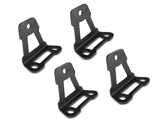 Leitner Designs Bed Rack Roof Top Tent Mounting Brackets (Universal; Some Adaptation May Be Required)