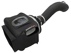 AFE Momentum GT Cold Air Intake with Pro DRY S Filter; Black (99-06 4.8L, 5.3L Sierra 1500)