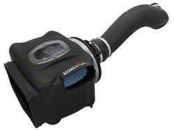 AFE Momentum GT Cold Air Intake with Pro 5R Oiled Filter; Black (99-06 4.8L, 5.3L Sierra 1500)