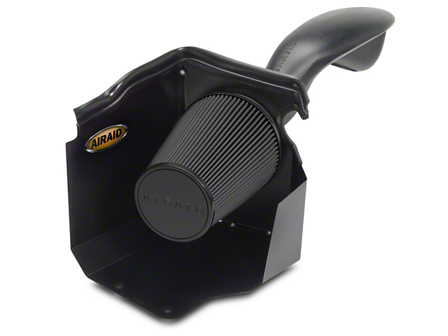 Airaid Cold Air Dam Intake with Black SynthaMax Dry Filter (99-06 4.8L, 5.3L Silverado 1500 w/ Mechanical Cooling Fan & Low Profile Hood)