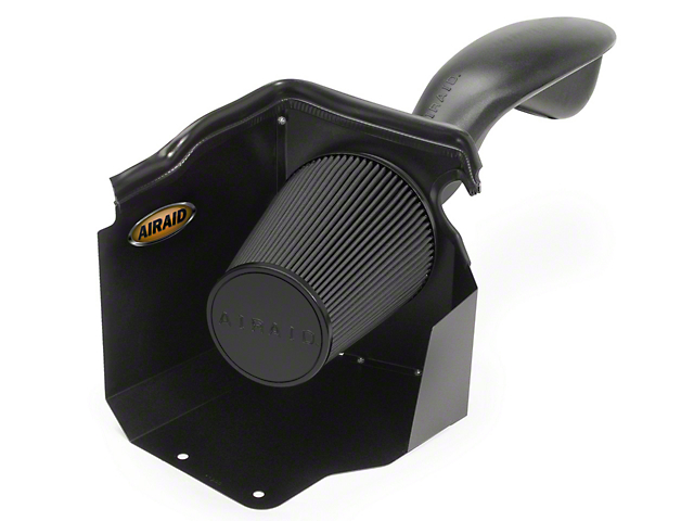Airaid Cold Air Dam Intake with Black SynthaMax Dry Filter (03-06 6.0L Silverado 1500 SS w/ Mechanical Cooling Fan & Low Profile Hood)