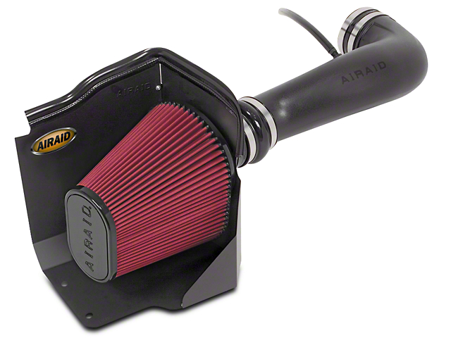 Airaid Cold Air Dam Intake with Red SynthaFlow Oiled Filter (09-13 5.3L Silverado 1500 w/ Electric Cooling Fan)