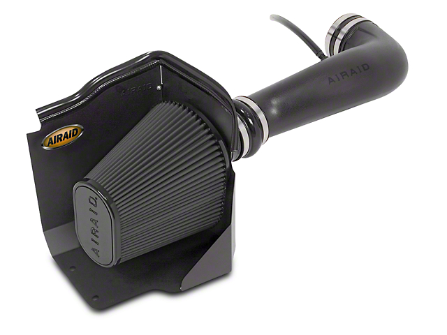Airaid Cold Air Dam Intake with Black SynthaMax Dry Filter (09-13 4.8L Silverado 1500 w/ Electric Cooling Fan)