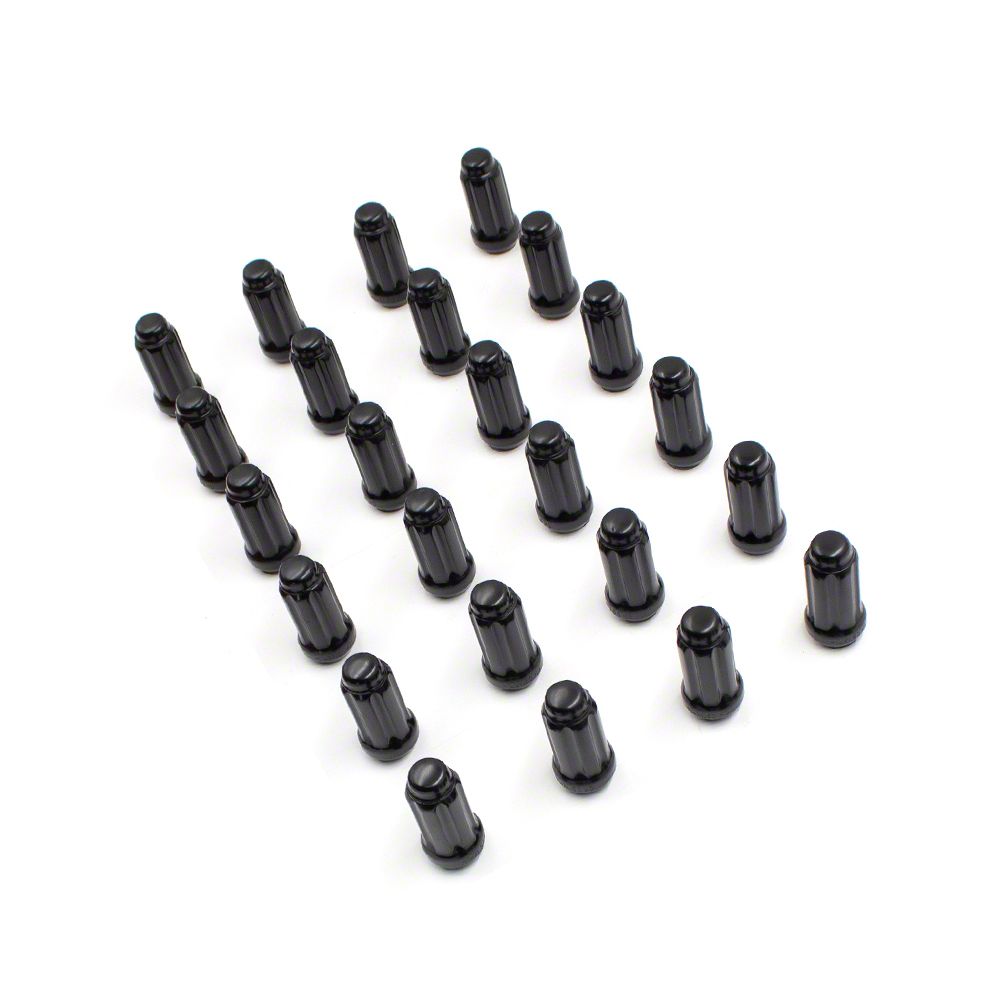 silverado black lug nuts