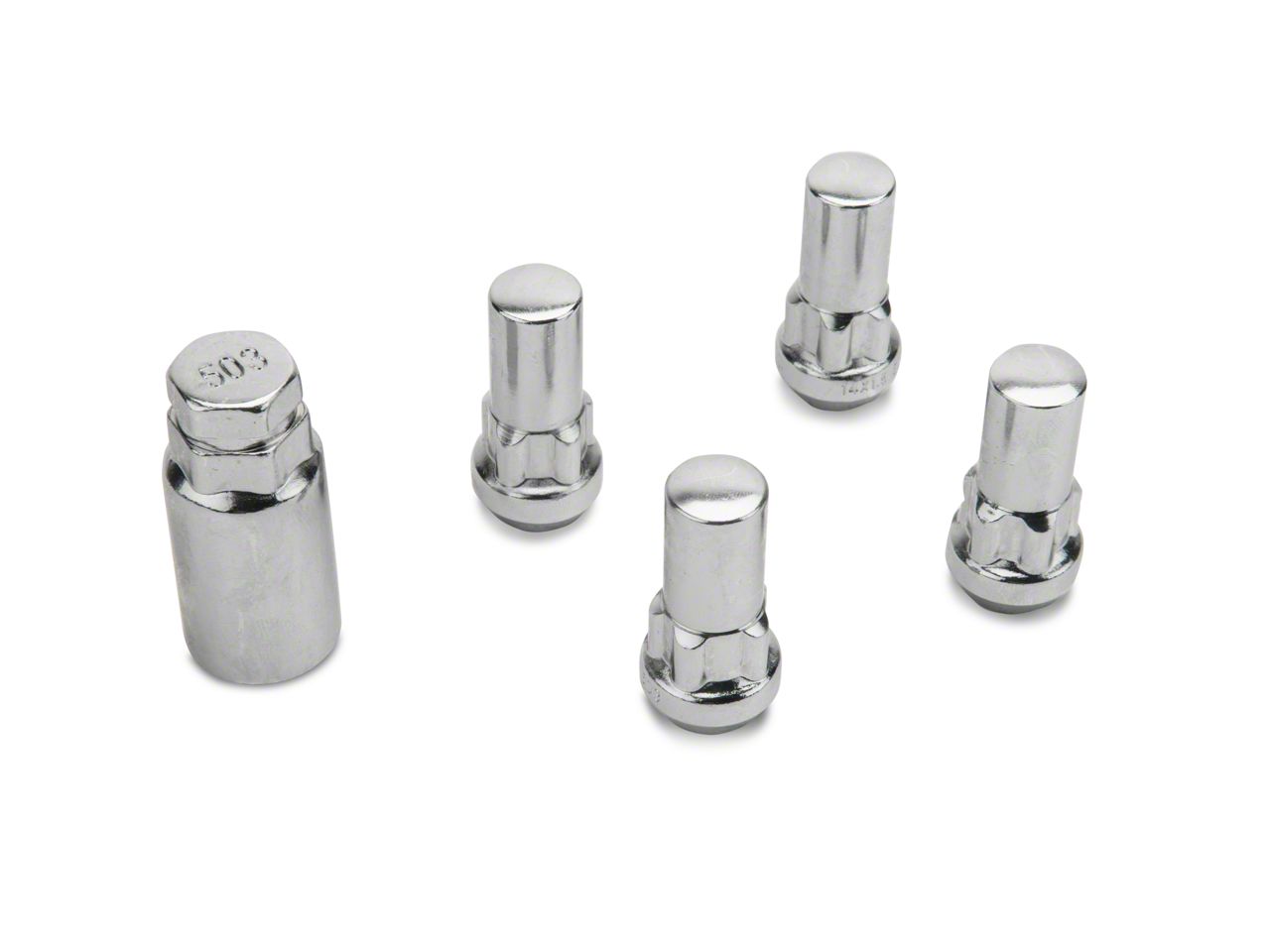 chrome acorn lug nuts