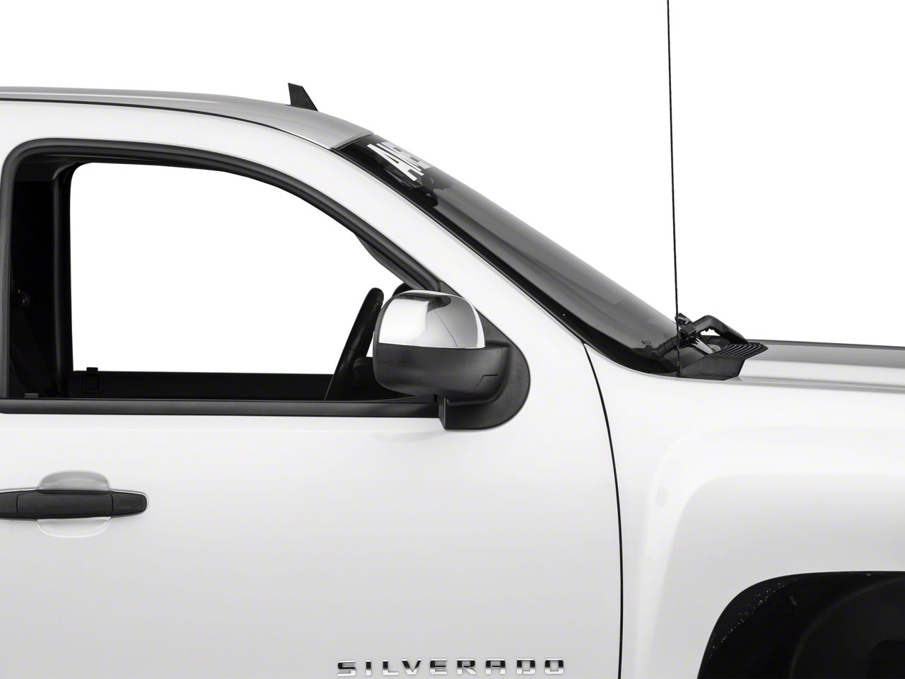 chevy silverado black mirror covers