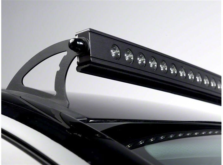 How To Install Putco Luminix 50 In Curved Led Light Bar Roof Mounting Bracket On Your Silverado