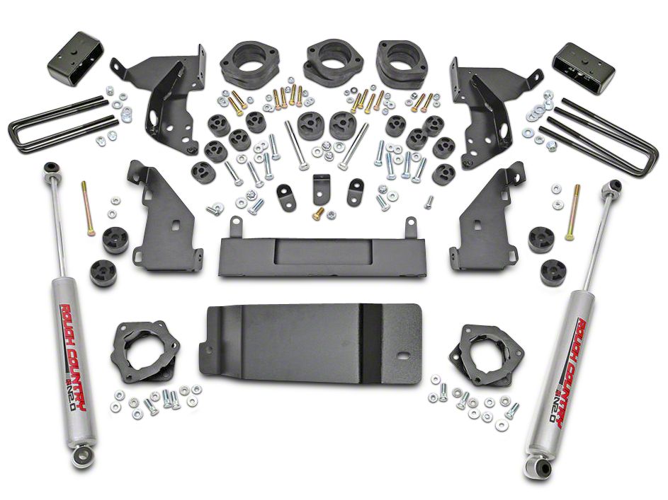 Rough Country Silverado 1500 4.75 in. Suspension & Body Lift Kit 293.20 ...