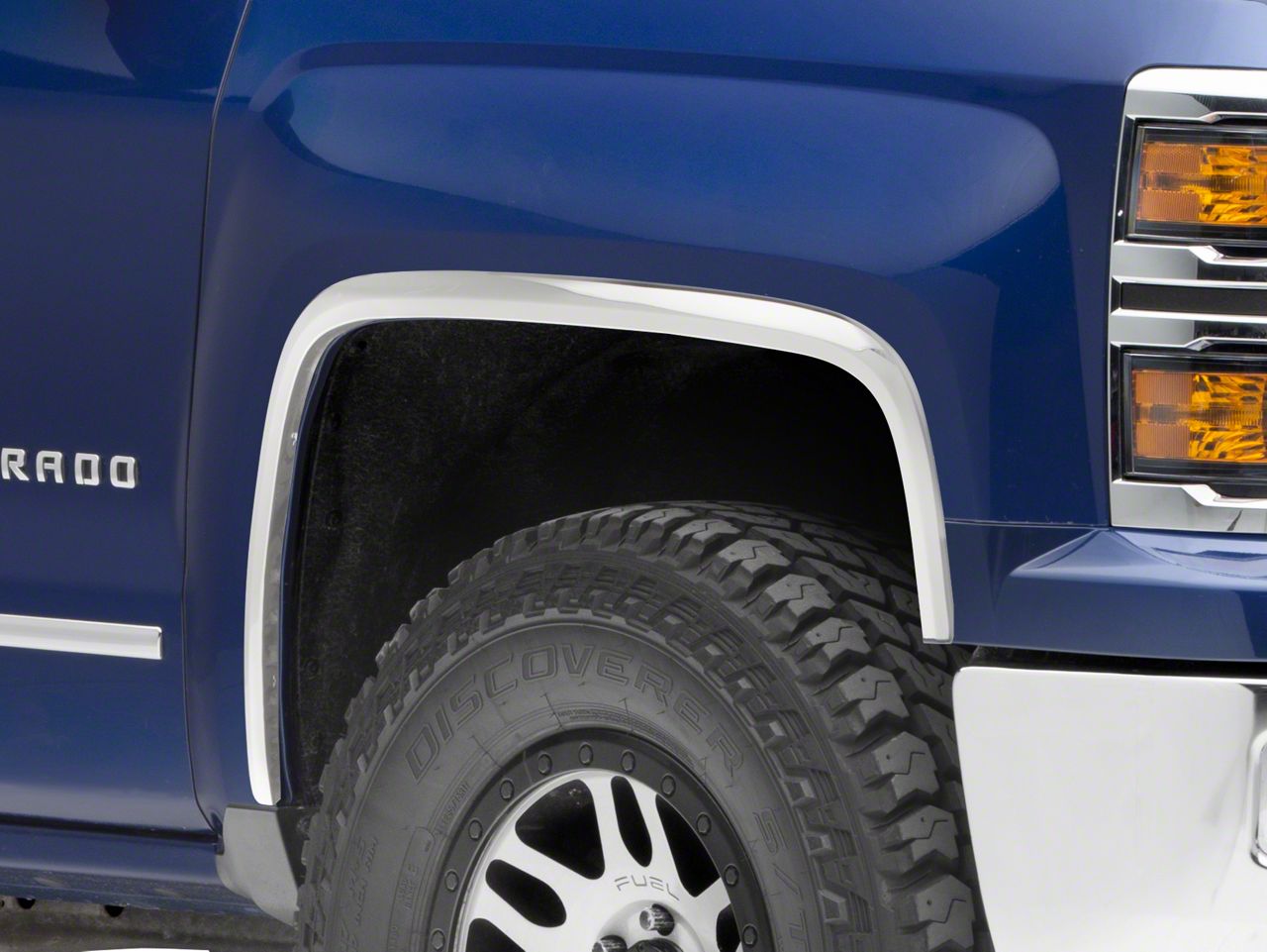 Putco Silverado Stainless Steel Fender Trim 97295 (14-15 Silverado 1500)