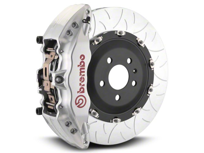 Brembo Silverado GT Series 6-Piston Front Brake Kit - Type 3 Slotted ...