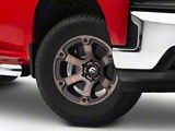 Fuel Wheels Beast Matte Black Machined with Dark Tint 6-Lug Wheel; 18x9; 1mm Offset (19-26 Silverado 1500)