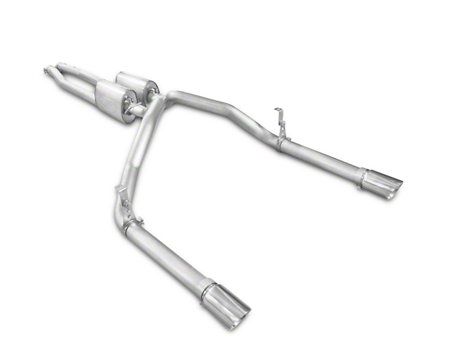 Stainless Works Turbo Chambered Dual Exhaust System; Performance Connect; Rear Exit (09-18 6.2L Silverado 1500)