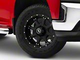 Raceline Assault Black 6-Lug Wheel; 18x9; -6mm Offset (19-26 Silverado 1500)