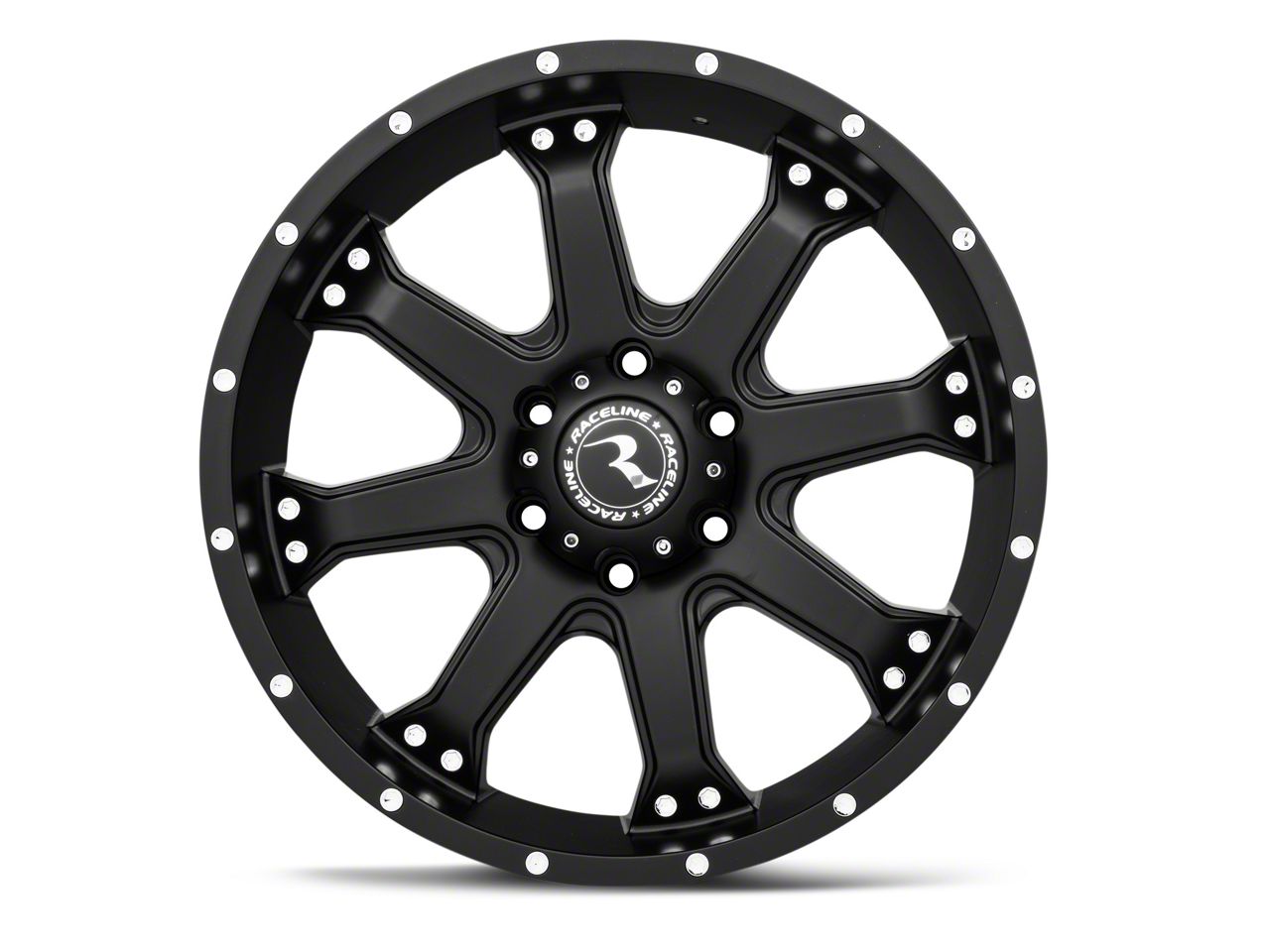 Raceline Titan Assault Black 6-Lug Wheel; 20x9; 18mm Offset 991B-29060 ...