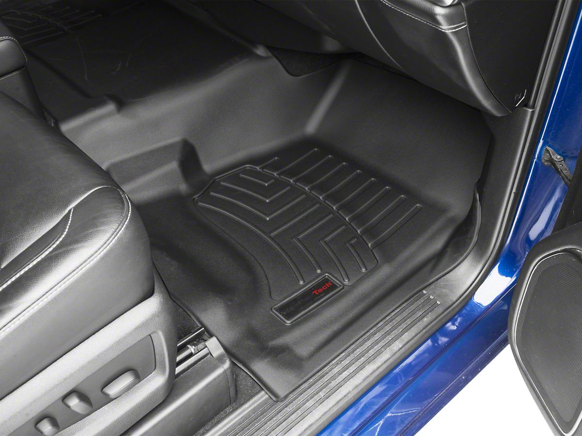 Weathertech Digitalfit Front Over The Hump Floor Liner Black 14 18 Silverado 1500 W O Floor Shifter