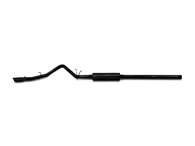 MBRP 3-Inch Black Series Single Exhaust System; Side Exit (09-13 4.8L Silverado 1500)