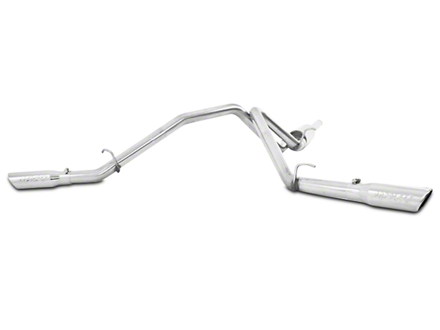 MBRP 3-Inch XP Series Dual Exhaust System with Polished Tips; Side Exit (14-18 4.3L Silverado 1500)