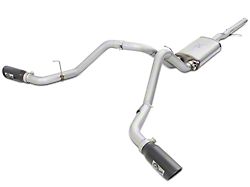 AFE MACH Force XP 3-Inch Dual Exhaust System with Black Tips; Side Exit (14-18 4.3L Silverado 1500)