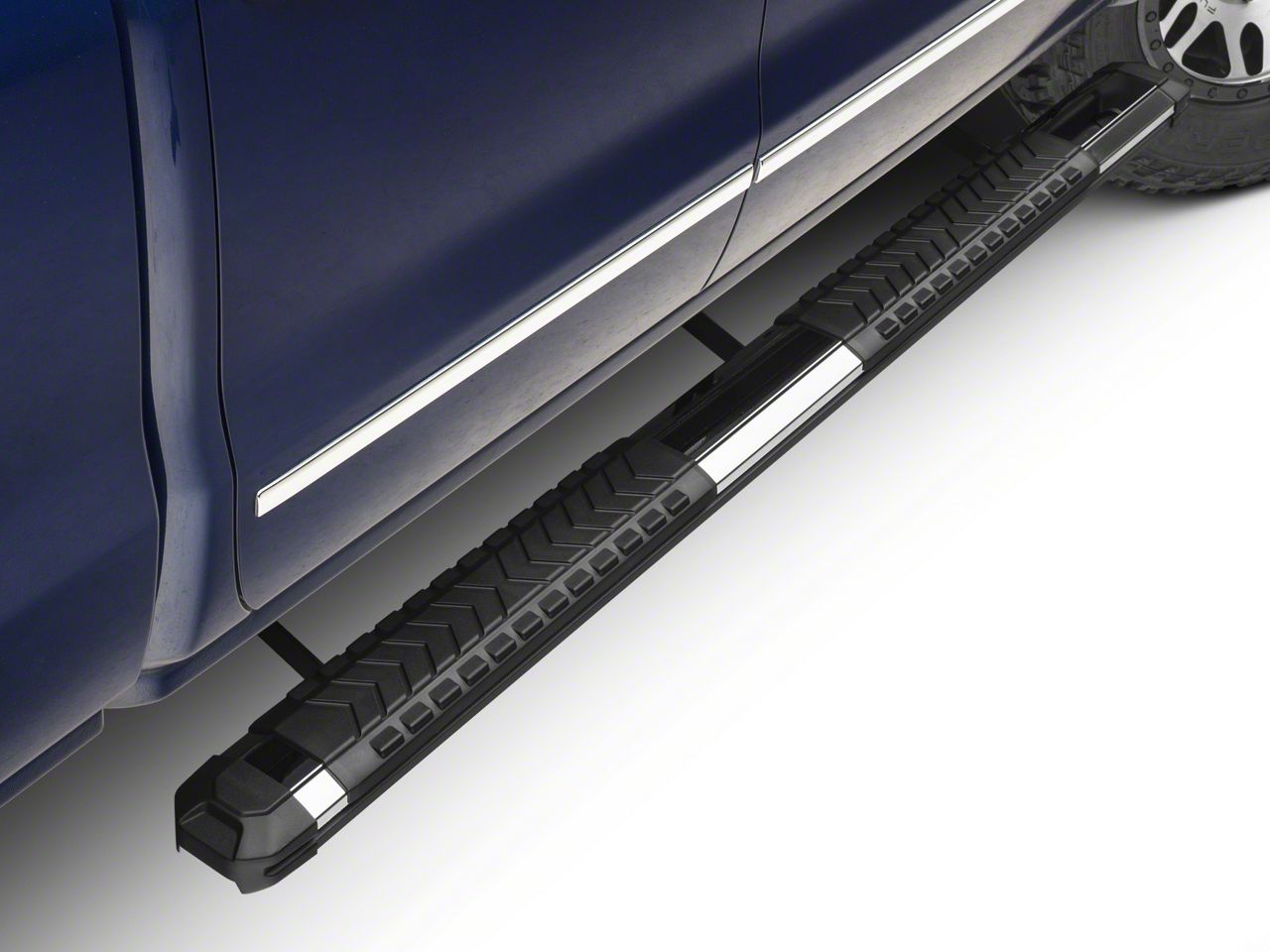 Barricade Silverado 1500 Saber 5-Inch Aluminum Side Step Bars S101528 ...