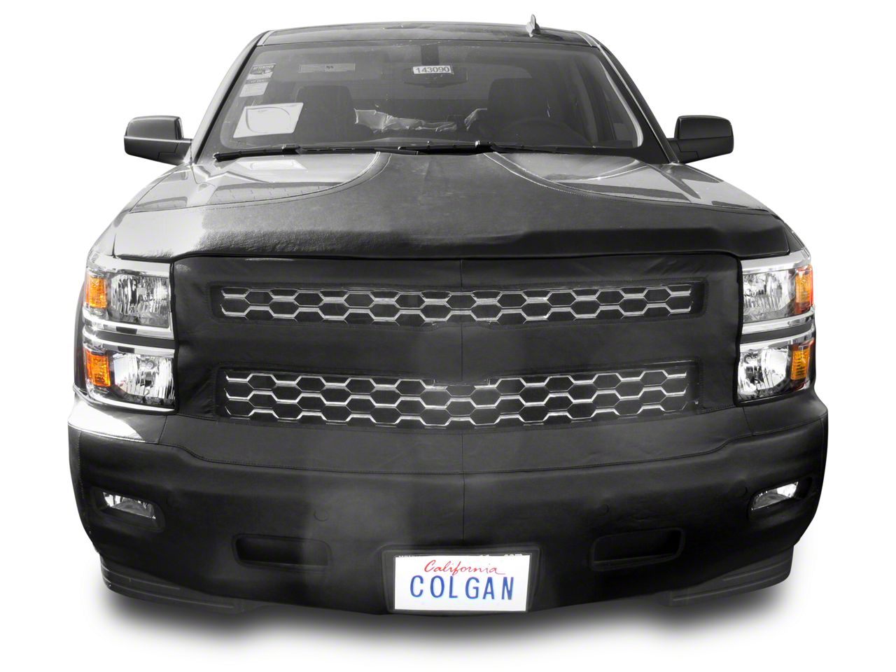 Covercraft Silverado Colgan Custom Full Front End Bra Crush Black