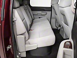 Husky GearBox Under Seat Storage Box; Black (07-13 Silverado 1500 Extended Cab, Crew Cab)