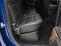 Husky GearBox Under Seat Storage Box; Black (14-18 Silverado 1500 Double Cab)