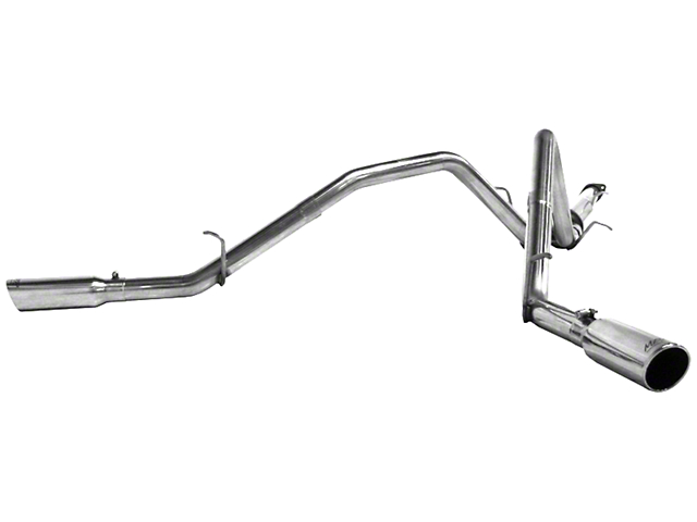 MBRP 2.50-Inch XP Series Dual Exhaust System with Polished Tips; Side Exit (07-13 5.3L Silverado 1500)