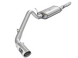 AFE MACH Force XP 3-Inch Single Exhaust System with Polished Tip; Side Exit (09-13 4.3L Silverado 1500)