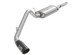 AFE MACH Force XP 3-Inch Single Exhaust System with Black Tip; Side Exit (09-13 4.3L Silverado 1500)