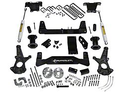 SuperLift 6.50-Inch Suspension Lift Kit with Superide Rear Shocks (07-13 4WD Silverado 1500)