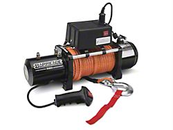 Barricade 9,500 lb. Winch with Synthetic Rope (Universal; Some Adaptation May Be Required)